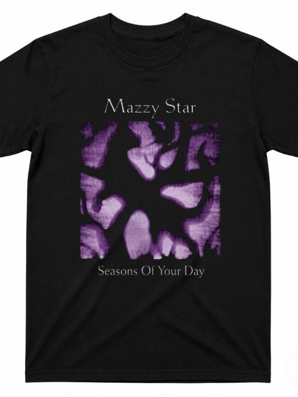 Gildan Shirt Mazzy Star 'Seasons Of Your Day' Black Graphic Tee